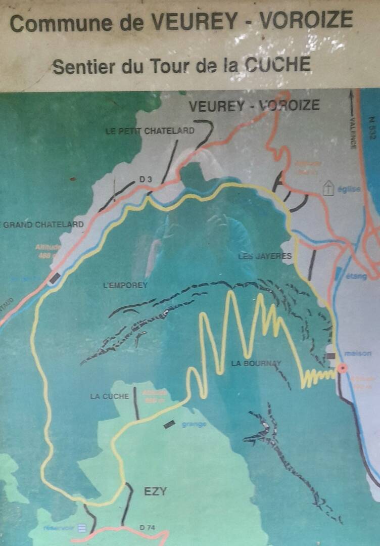 Le tour de la Cuche Randobrezins Les chemins de traverse